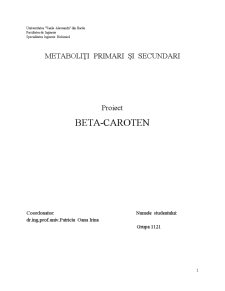 Betacaroten - Pagina 1