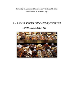 Various types of candy, cookies and chocolate - Pagina 1