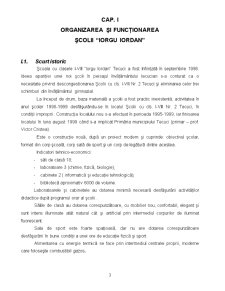 Organizarea și conducerea gestiunii financiare la școala Iorgu Iordan, Tecuci - Pagina 3