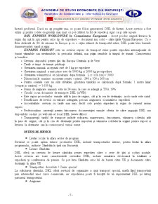 Analiza pieței serviciilor de curierat - studiu de caz realizat pentru compania TNT România SRL - Pagina 5