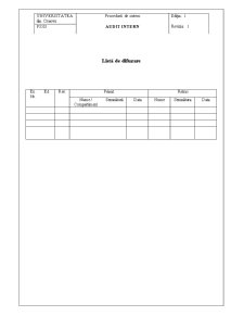 Procedură de sistem - audit intern - Pagina 3