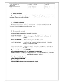 Procedură de sistem - audit intern - Pagina 4