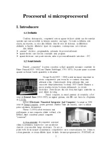 Procesorul și Microprocesoare - Pagina 2