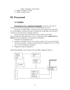 Procesorul și Microprocesoare - Pagina 4