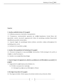 Analiza mediului și mixului de marketing ale pensiunii agroturistice Poiana - Pagina 2