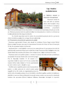 Analiza mediului și mixului de marketing ale pensiunii agroturistice Poiana - Pagina 4