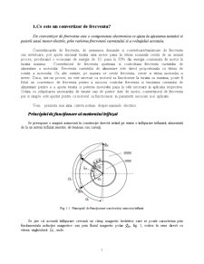 Sistem de optimizare pentru un motor electric - convertizor de frecvență - Pagina 1