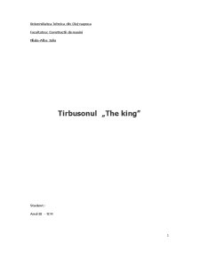 Tirbușonul The King - Pagina 1