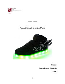 Pantofi sportivi cu LED - Pagina 1
