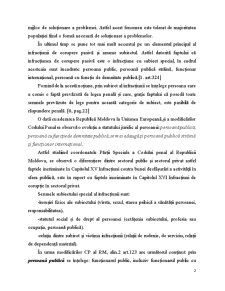 Particularitățile subiectului infracțiunii de corupere pasivă - Pagina 2