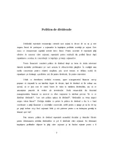 Politică de dividend - Pagina 2