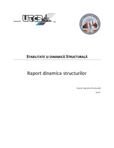 Raport dinamica structurilor - Pagina 1