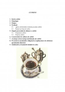 Analiza senzorială a cafelei - Pagina 2