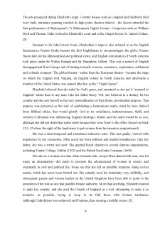 Queen Elizabeth - Impact on english literature - Pagina 4