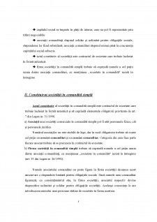 Funcționarea societăților în comandită simplă - Pagina 5