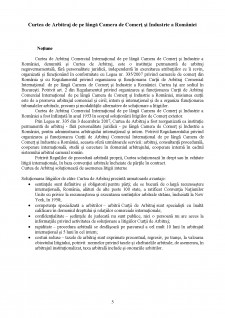 Curtea de arbitraj București - Organizare și funcționare - Pagina 5