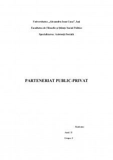 Parteneriat public-privat - Pagina 1