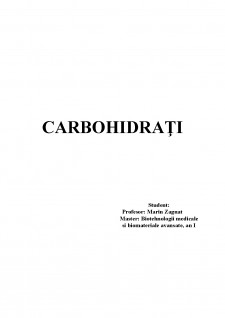 Carbohidrați - Pagina 1