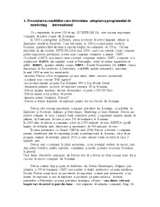 Plan de internaționalizare Petrom - Pagina 2