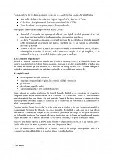 Proiect economic SC Automobile Dacia SA - Pagina 3
