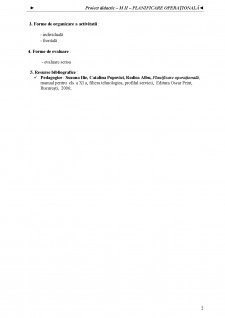 Proiecte de lecție - Predare, evaluare, recapitulare - Pagina 2