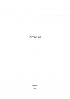 Zirconiul - Pagina 1