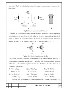 Analiza și modelare tranzistoarelor bipolare și circuitelor în baza lor - Pagina 5