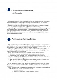 Analiza pieței serviciilor financiar-bancare din România și prezentarea unui serviciu bancar inovator - Pagina 3