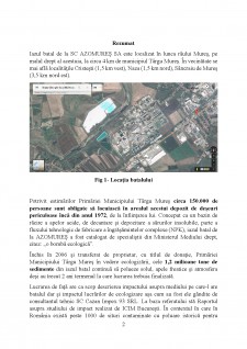 Lucrări de închidere-ecologizare a iazului Batal de la SC Azomureș SA Târgu Mureș - Pagina 2