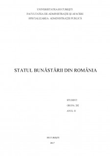 Statul bunăstării din România - Pagina 1