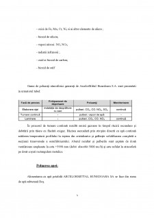 Implementarea sistemului de management de mediu - ArcellorMittal Hunedoara - Pagina 5