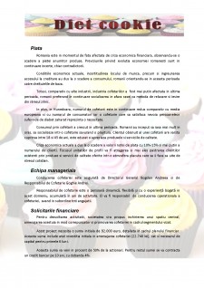 Plan de afaceri - Cofetăria Diet cookie - Pagina 4
