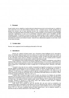 Particularități ale sindromului burnout la nivel de organizație - Pagina 3