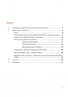 Principalele recomandări privind guvernarea întreprinderii - studiu de caz la societatea Biofarm SA - Pagina 2