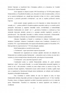 Rolul și atribuțiile Parlamentului României în context European - Pagina 3
