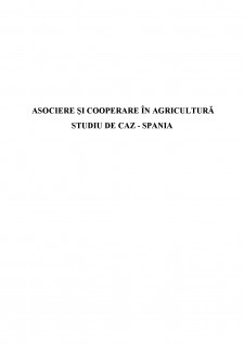 Asociere și cooperare în agricultură - Pagina 1