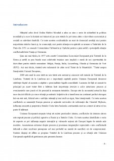 Acțiunile Uniunii Europene în managementul crizei și prevenirii conflictului după Tratatul de la Lisabona - Pagina 3