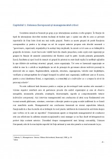Acțiunile Uniunii Europene în managementul crizei și prevenirii conflictului după Tratatul de la Lisabona - Pagina 4