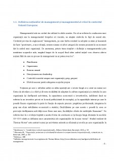 Acțiunile Uniunii Europene în managementul crizei și prevenirii conflictului după Tratatul de la Lisabona - Pagina 5