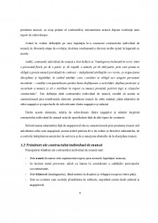 Contractul individual de muncă - Pagina 4