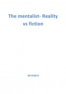 The mentalist - Reality vs fiction - Pagina 1