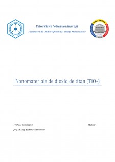 Nanomateriale de dioxid de titan - Pagina 1
