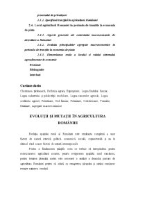 Evoluții și Mutații în Agricultura României - Pagina 2