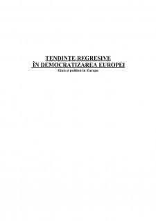 Tendințe regresive în democratizarea Europei - Pagina 1
