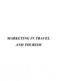 Marketing în travel and tourism - Pagina 1