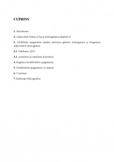 Reglarea epigenetică a programului de termogeneză a țesutului adipos - Pagina 2