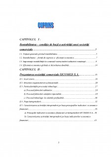 Analiza rentabilității întreprinderii pe baza ratelor de rentabilitate la societatea comercială Sicomed S.A. București - Pagina 4
