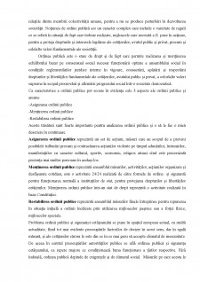 Trăsăturile carecteristice și corelația dintre ordinea publică, ordinea de drept și securitatea publică și legalitate - Pagina 5