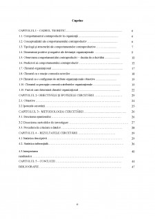 Relația dintre comportamentele contraproductive și climatul organizațional în mediul organizațional românesc - Pagina 1