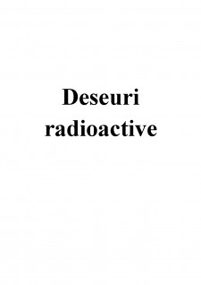 Deșeuri radioactive - Pagina 1